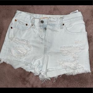 Levi’s high wasted shorts